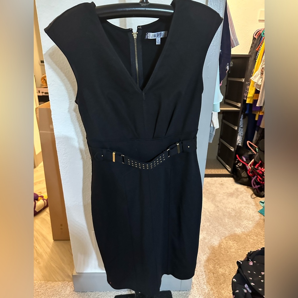 Jennifer Lopez small black dress